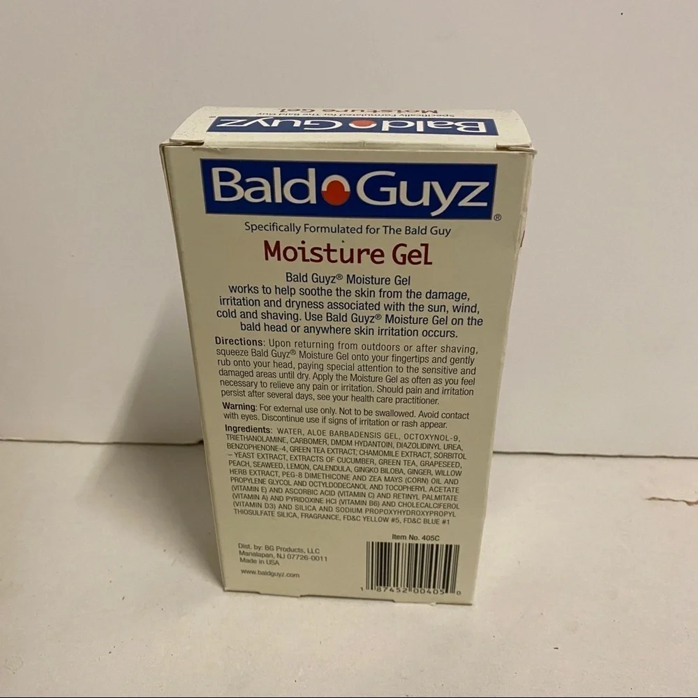 Bald Guyz Moisture Gel RARE HTF